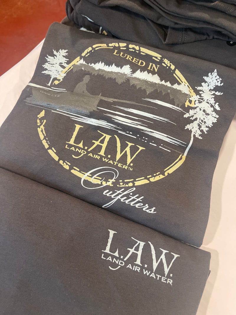 Cotton Tee - Lured Fishing Scene L.A.W Short Sleeve