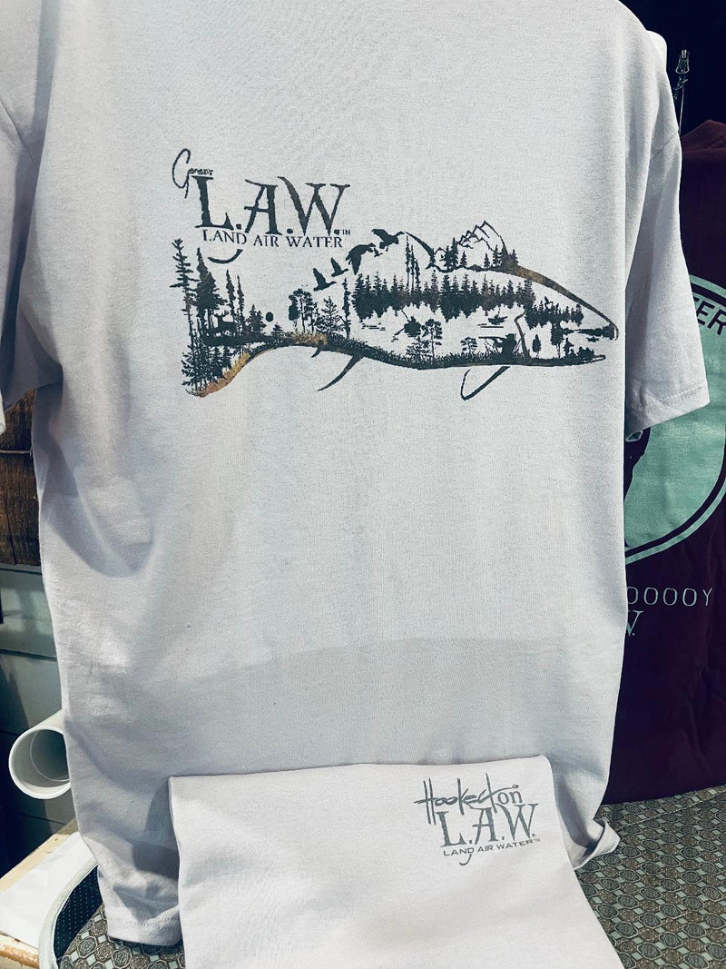 Cotton Tee - Fish L.A.W. Short Sleeve