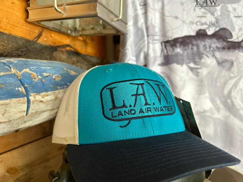 Aqua Blue LAW Hat