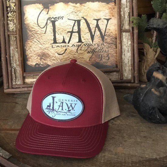 LAW Oval Patch Hats