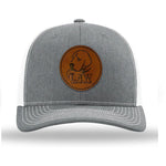 Leather L.A.W Dog patch Hat