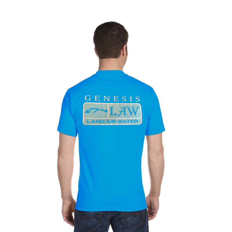 Cotton Tee - L.A.W Land Air Water Short Sleeve