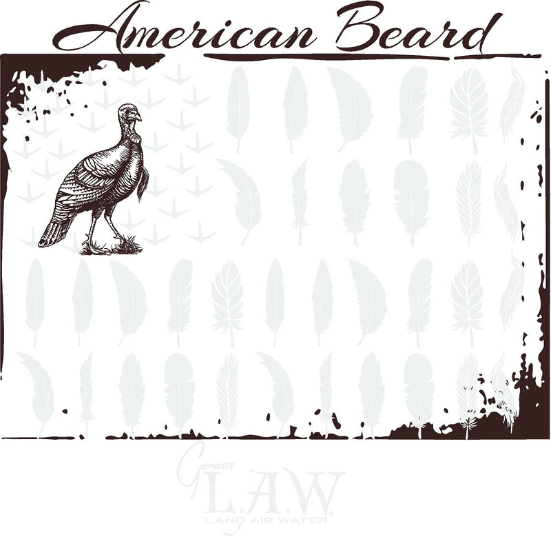 Cotton Tee - American Beard Short Sleeve